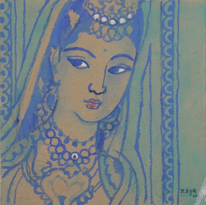 Ахмаров Чингиз Габдурахманович. Портрет девушки